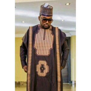 desubclassic men agbada brown