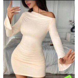 stunning beauty ladies short gown